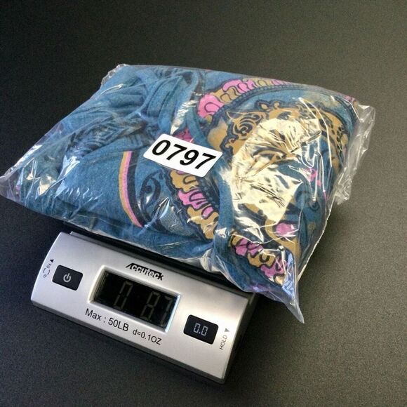 Vintage Gypsy Rose Womens Teal Blue Ganesh Print Long‎ Sleeve Hoodie Dress Small - Picture 11 of 12